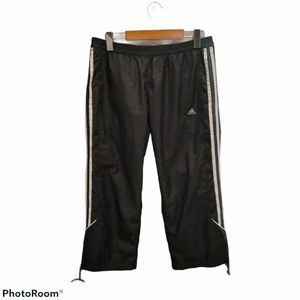 Adidas track pants, black, size S